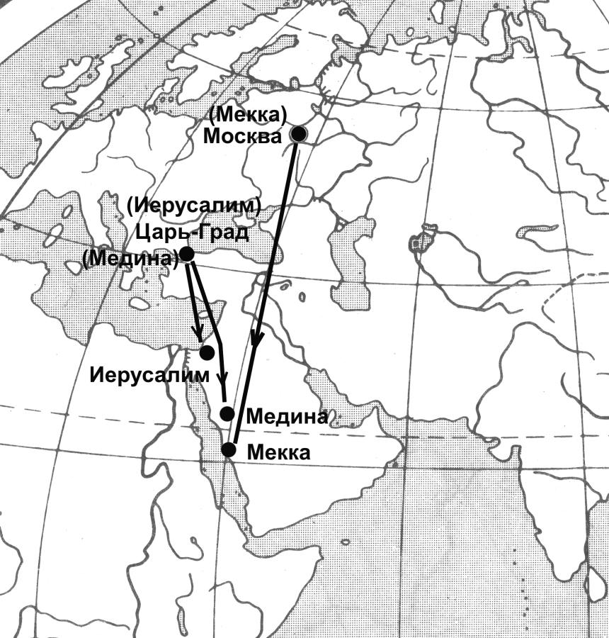 Иерусалим на карте впр история
