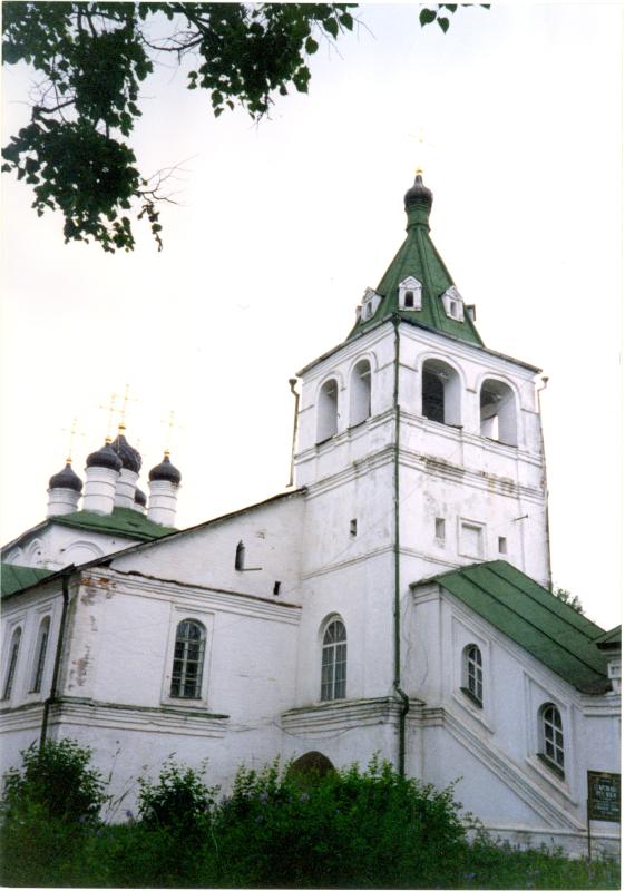 La Chiesa della Dormizione ad Alexandrovskaya Sloboda 
